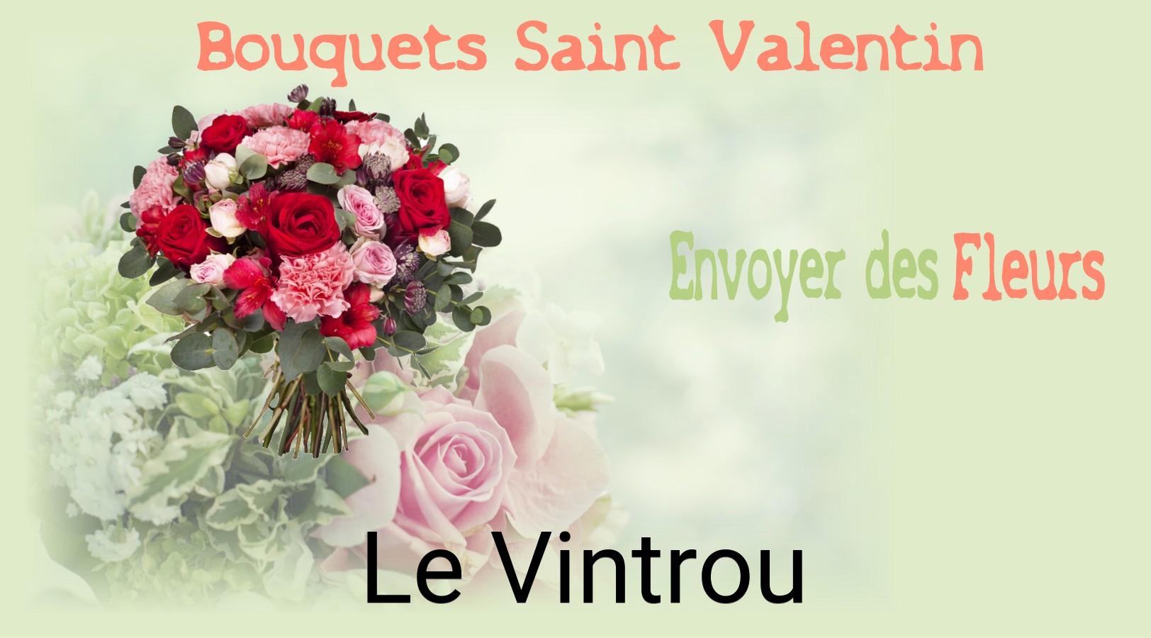 Roses de Saint-Valentin livrées à Le Vintrou